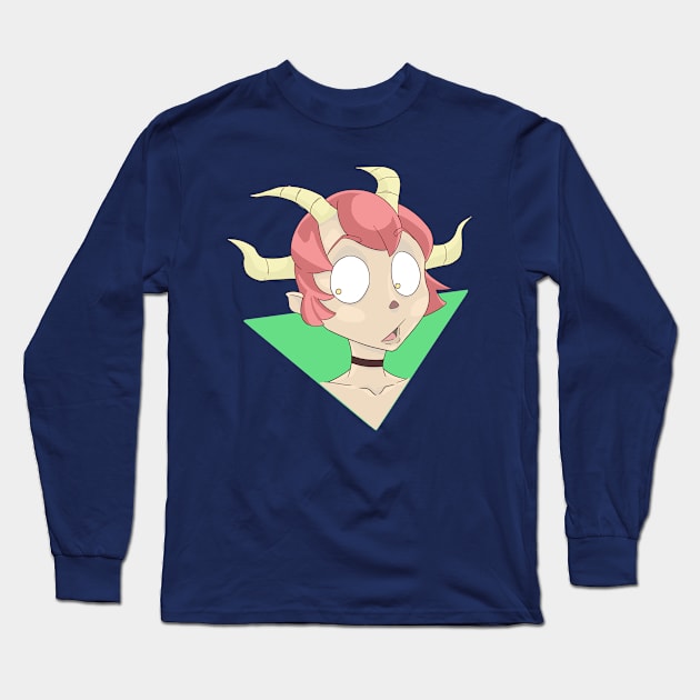 Cow-boy Long Sleeve T-Shirt by inquinare